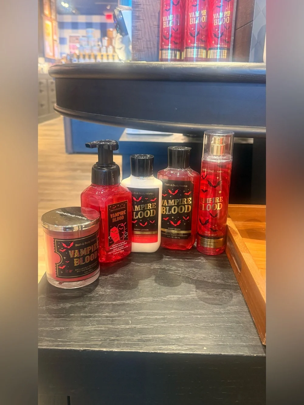Bath & Body Works Vampire Blood Body Care Set - Red